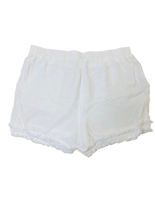 Cynthia Rowley white relax shorts