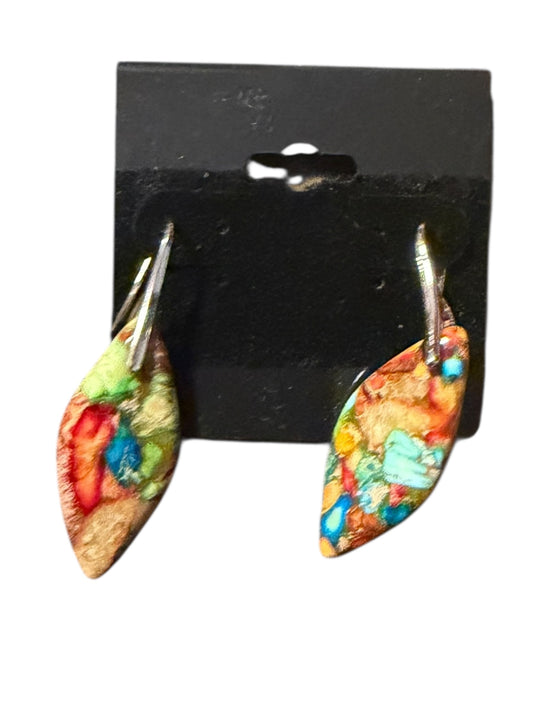 Stone earrings