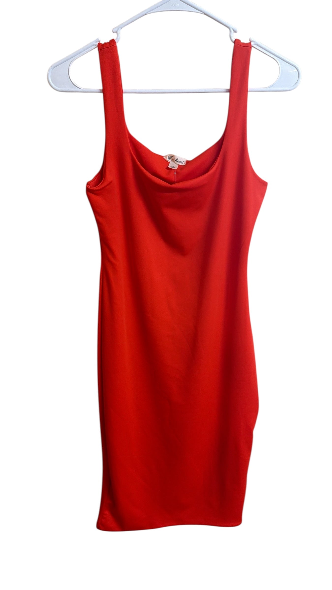 Derek Heart Orange body con dress