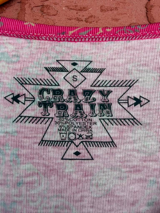 Crazy Train Bandana & Cheetah Print Pig Tee