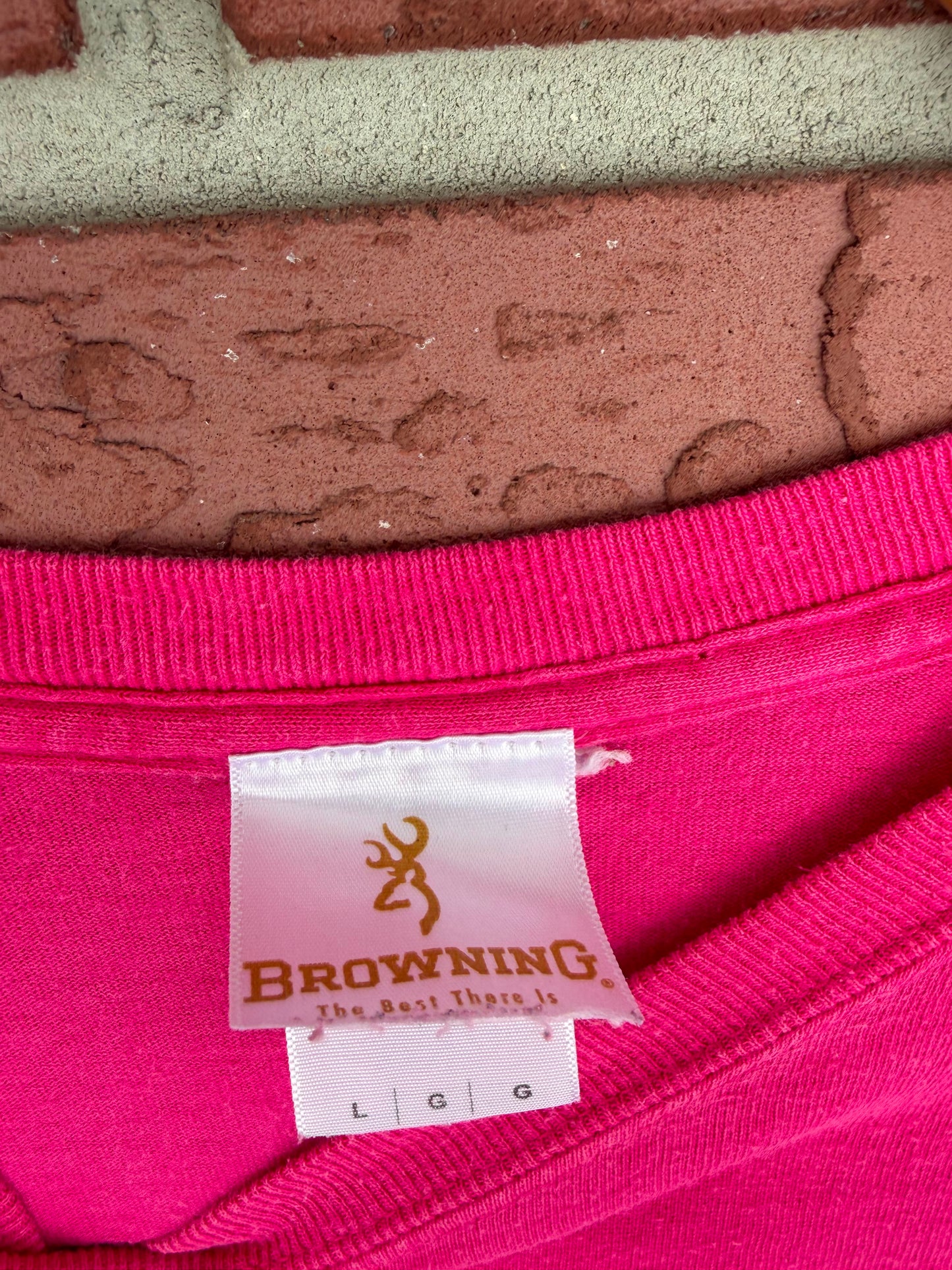 Browning hot pink Tshirt