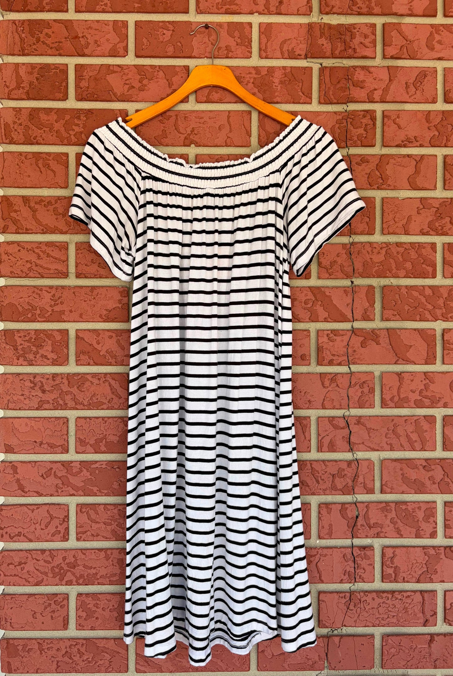 Black & White Stripe Dress