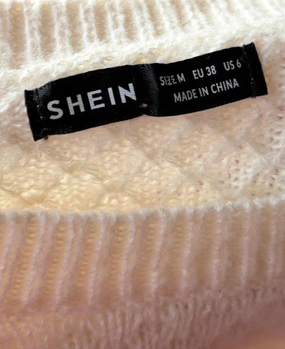 SHEIN Flower Sweater