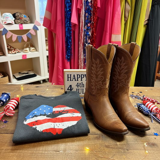 American Kiss tshirt light and dark grey