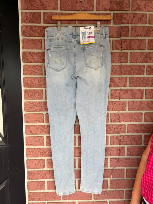 Seven7 light skinny jeans