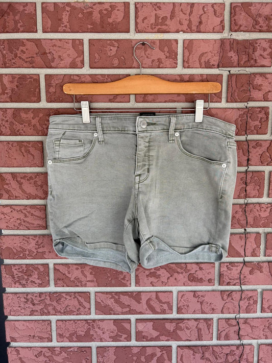 Mossimo grey denim shorts