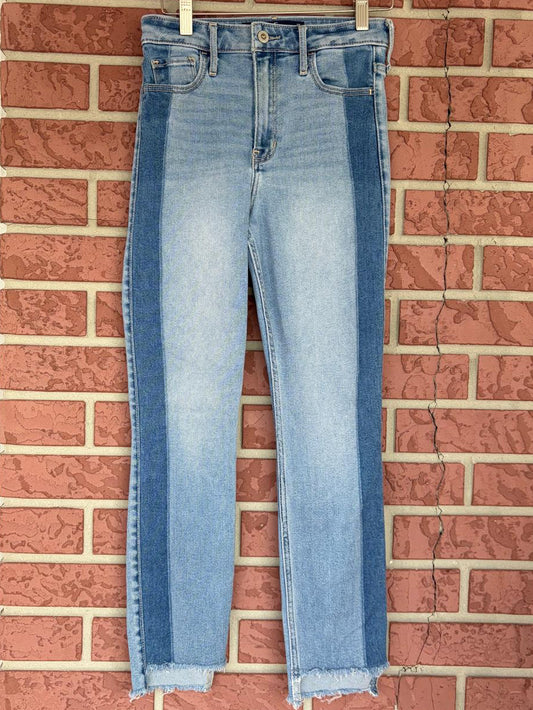 Hollister stripe light blue denim jeans