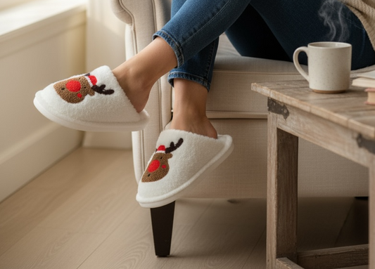 Reindeer slippers