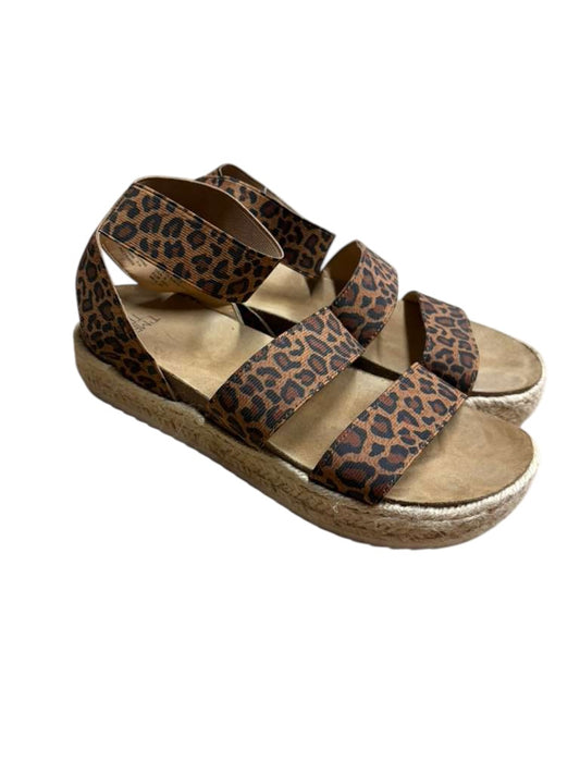 Cheetah sandals