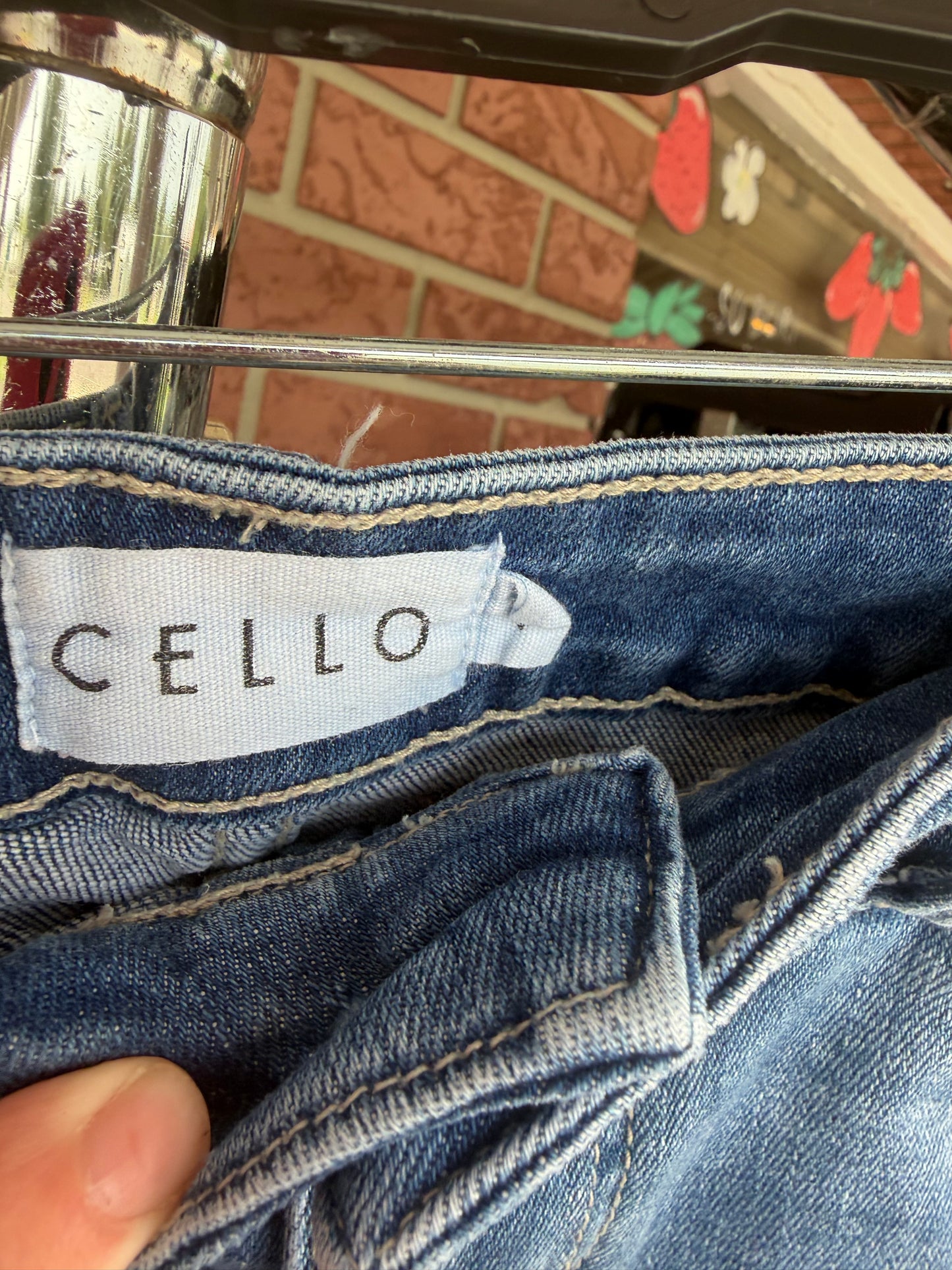 Cello denim jean shorts