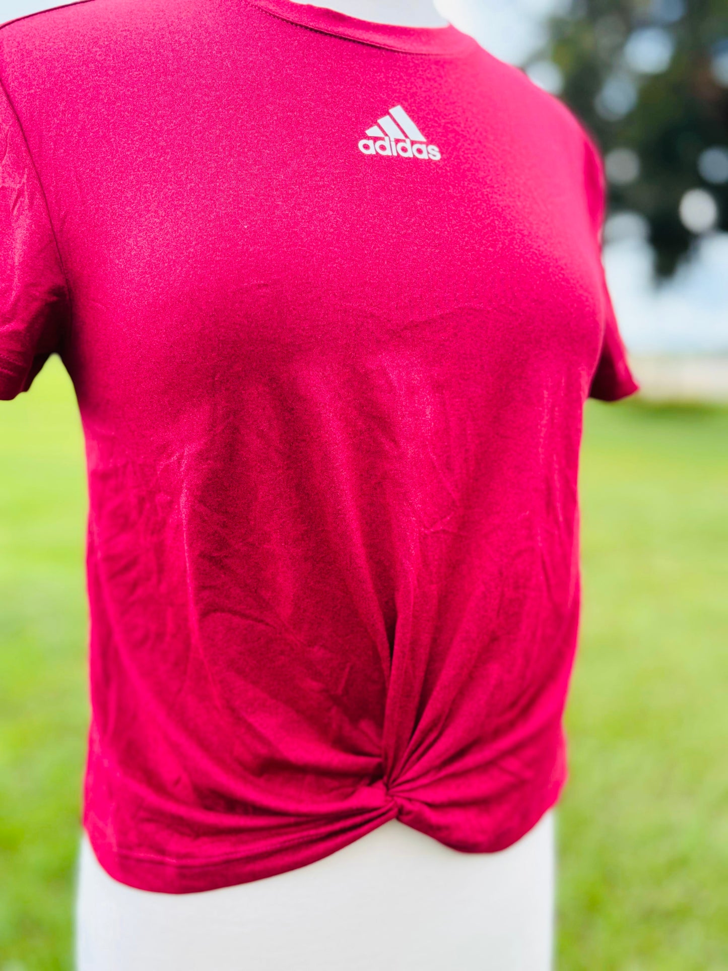 Adidas Burgundy athletic top