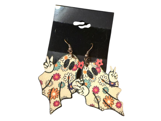 Hippie boo earrings