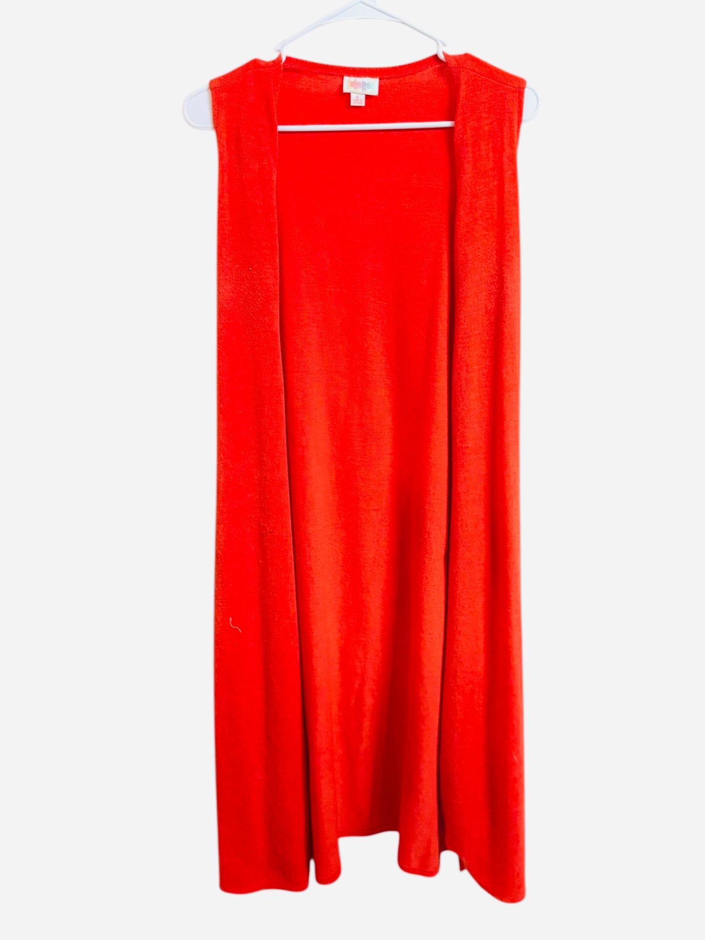 82 Lularoe orange maxi cardigan