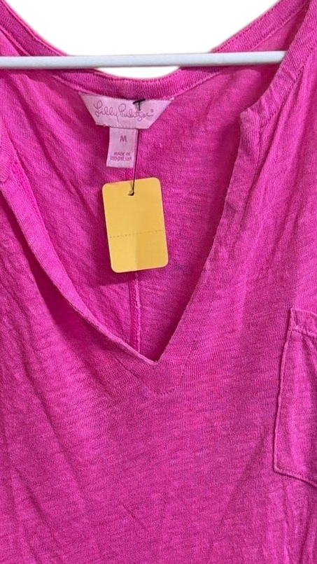 Lilly Pulitzer hot pink T-shirt