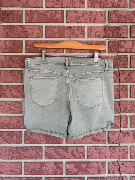 Mossimo grey denim shorts