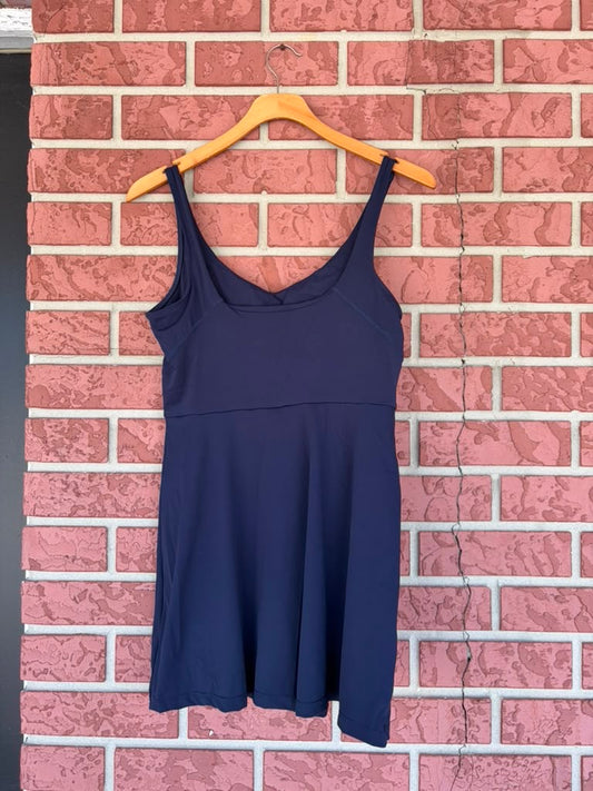 Navy blue set dress