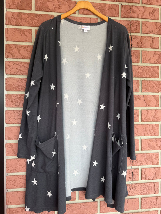 170 Lularoe black star cardigan