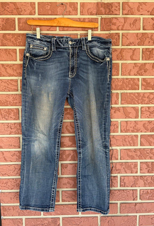 Miss Me Dark Wash Bootcut Jeans