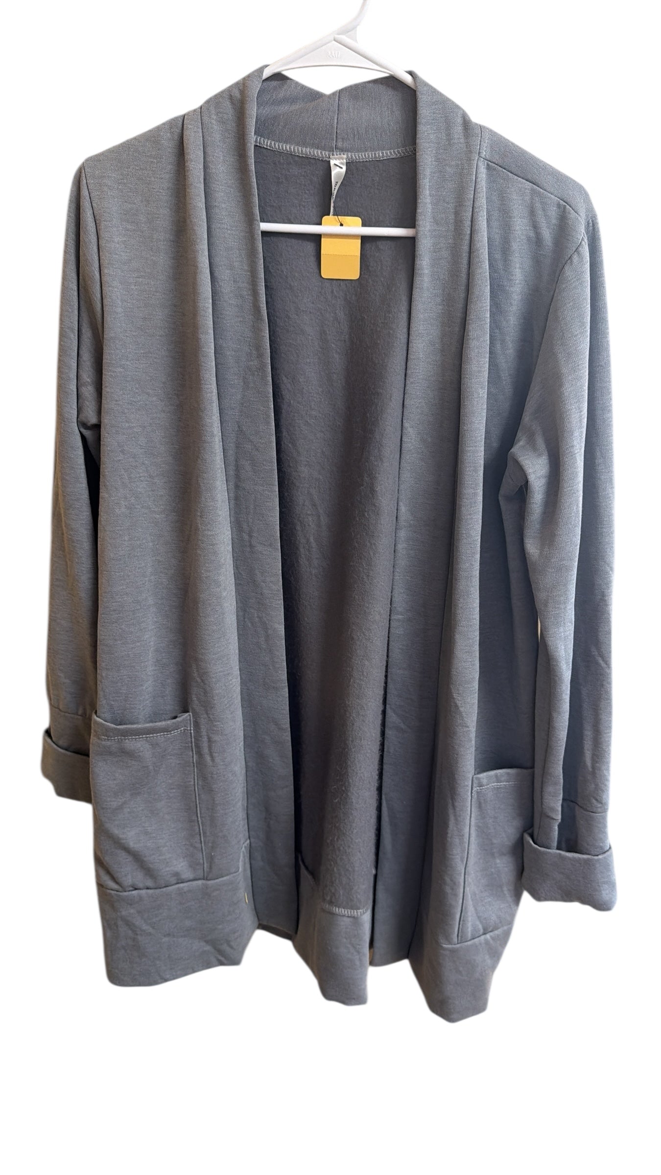 Magic Fit grey cardigan with pockets