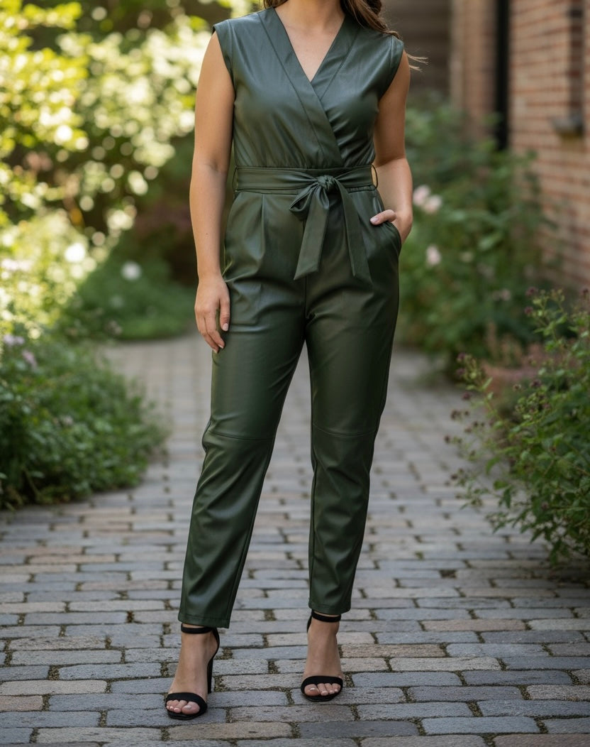 Rock out green jumper