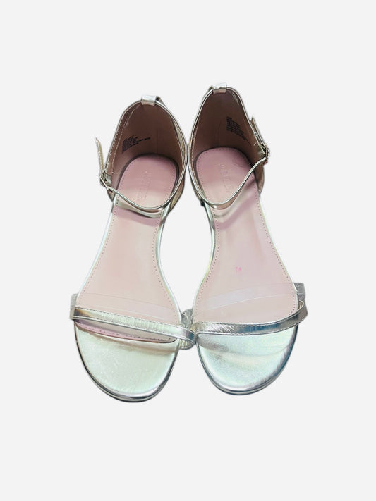 JustFab Gold Sandals