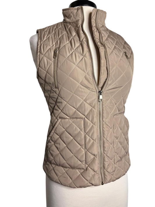 Copper key dark beige vest