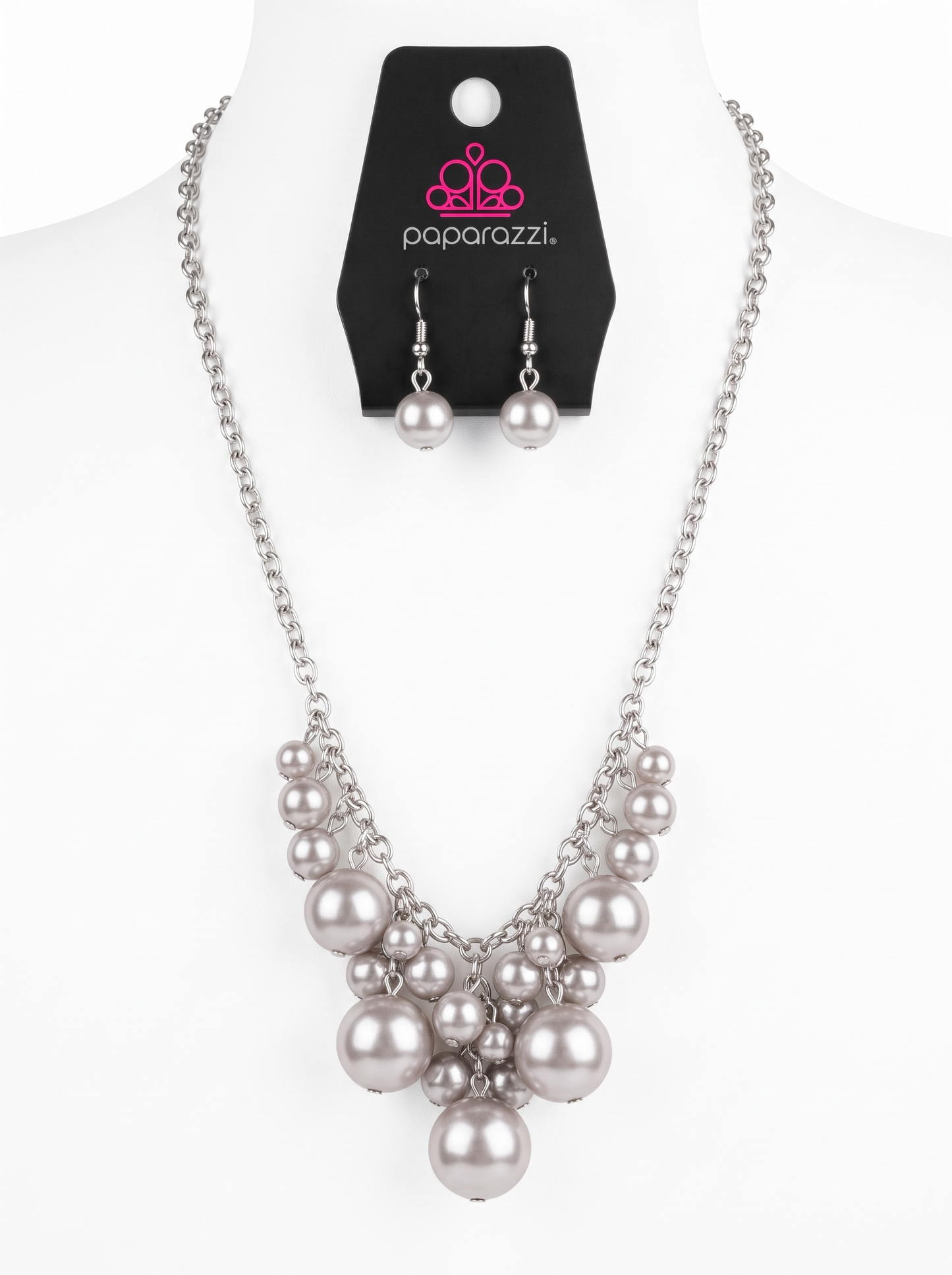 Paparazzi necklace and earrings set