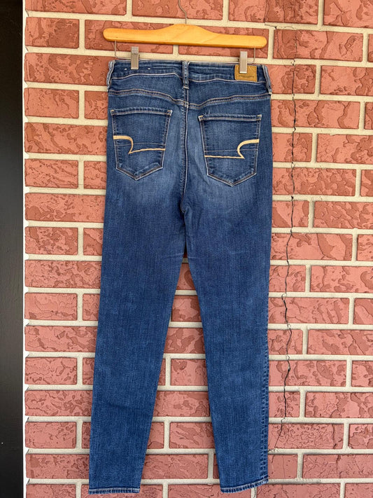 American Eagle Dark Wash Mom Jeans