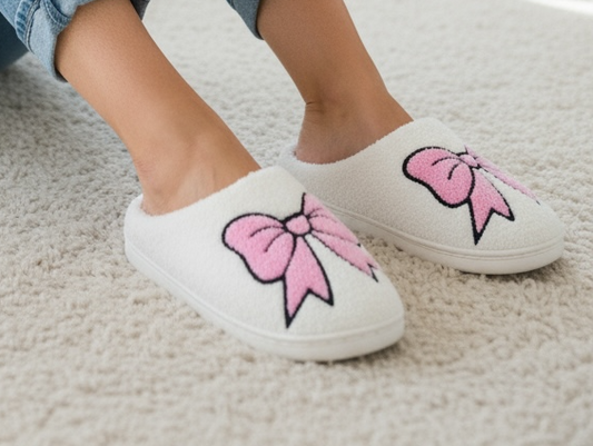 bow slippers