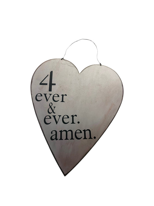 4ever amen sign