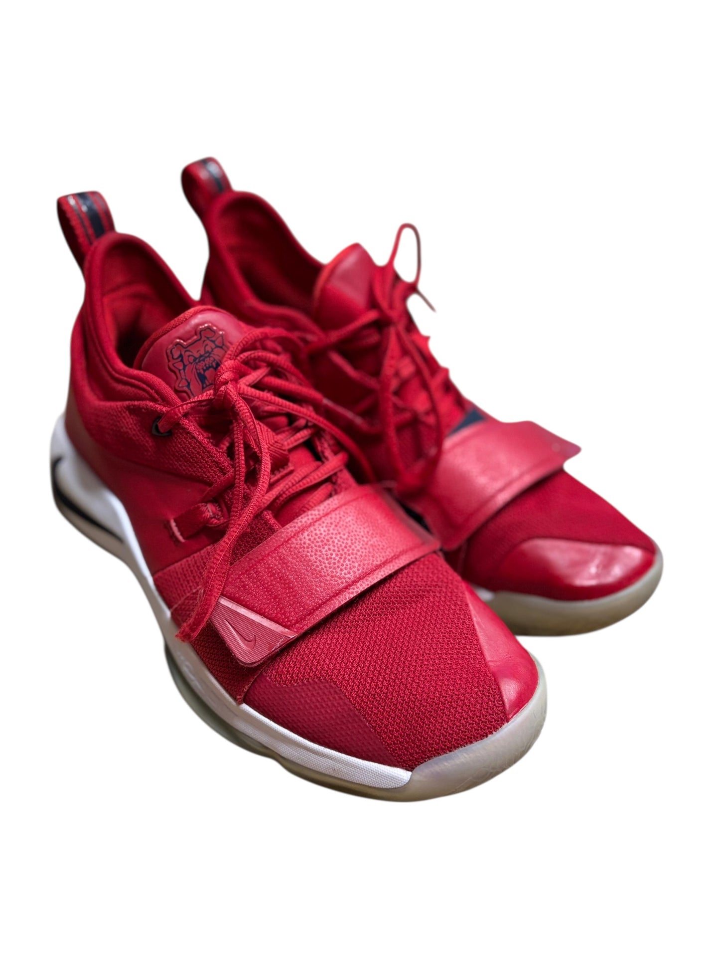 Red Nike sneakers