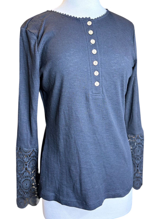 Blue Button long sleeve