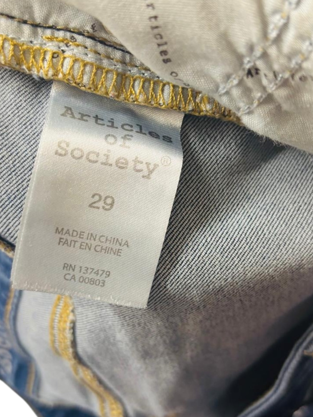 Articles of Society jeans