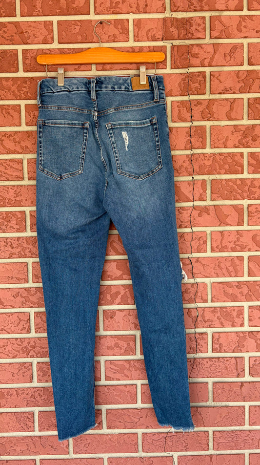 Aéropostale Distressed Dark Wash Jeans
