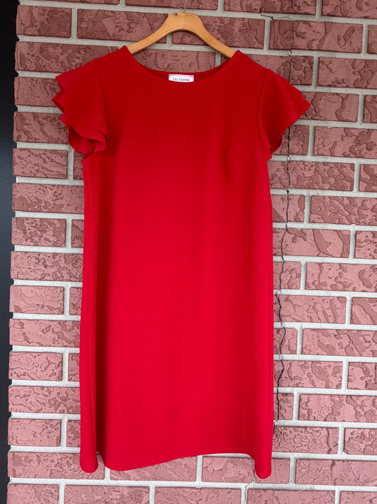 70056 Ces Femme red dress