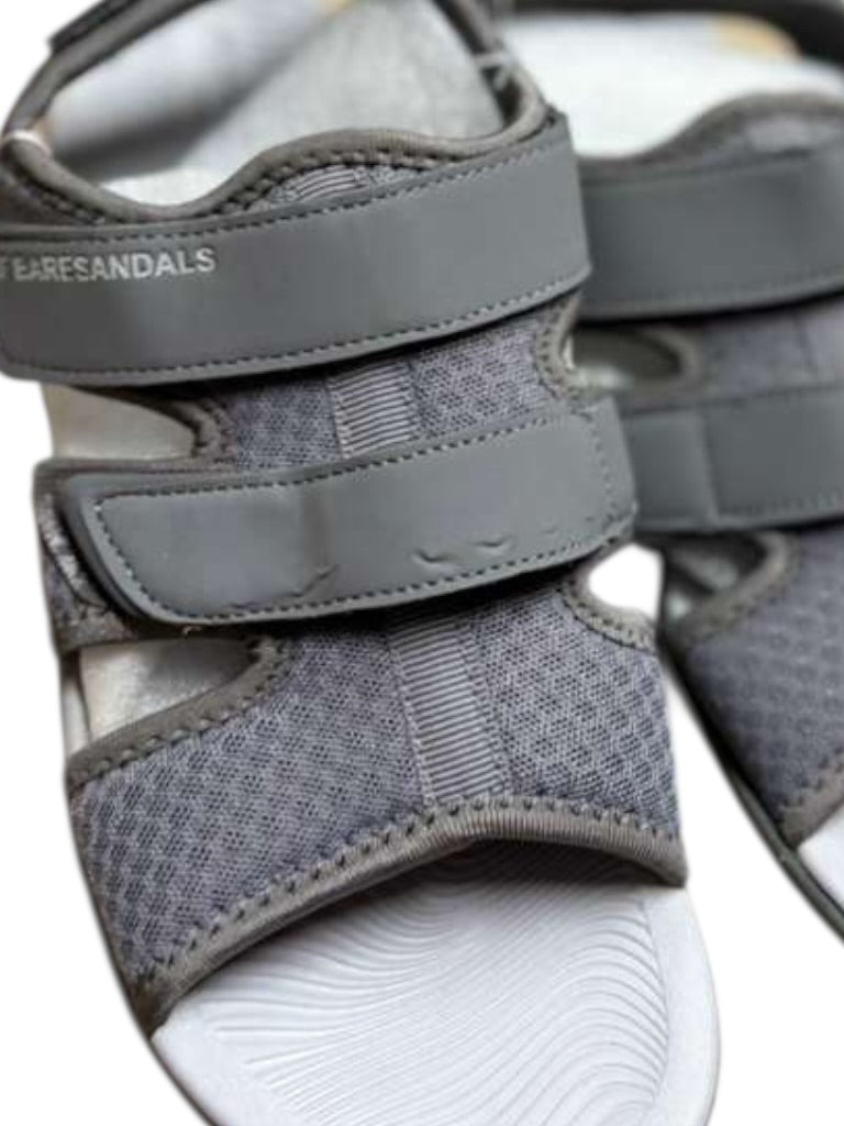 Baresandals grey nwt