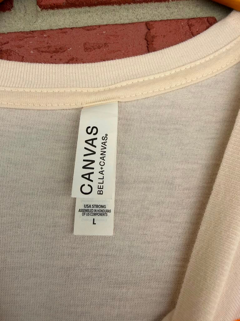 Howdy Orange & Red Tee