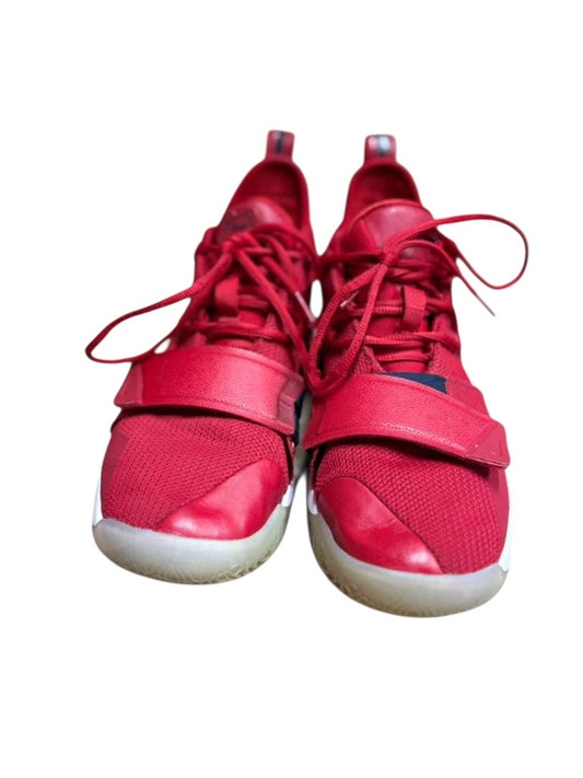 Red Nike sneakers