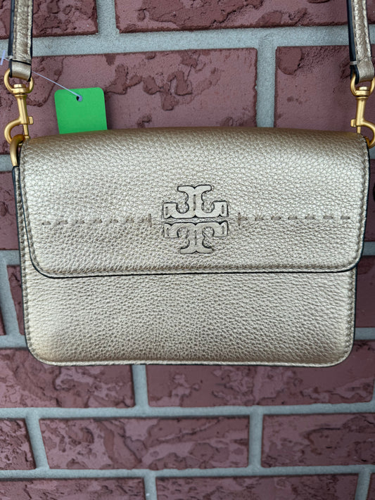 12220 Tory Burch Gold crossbody bag
