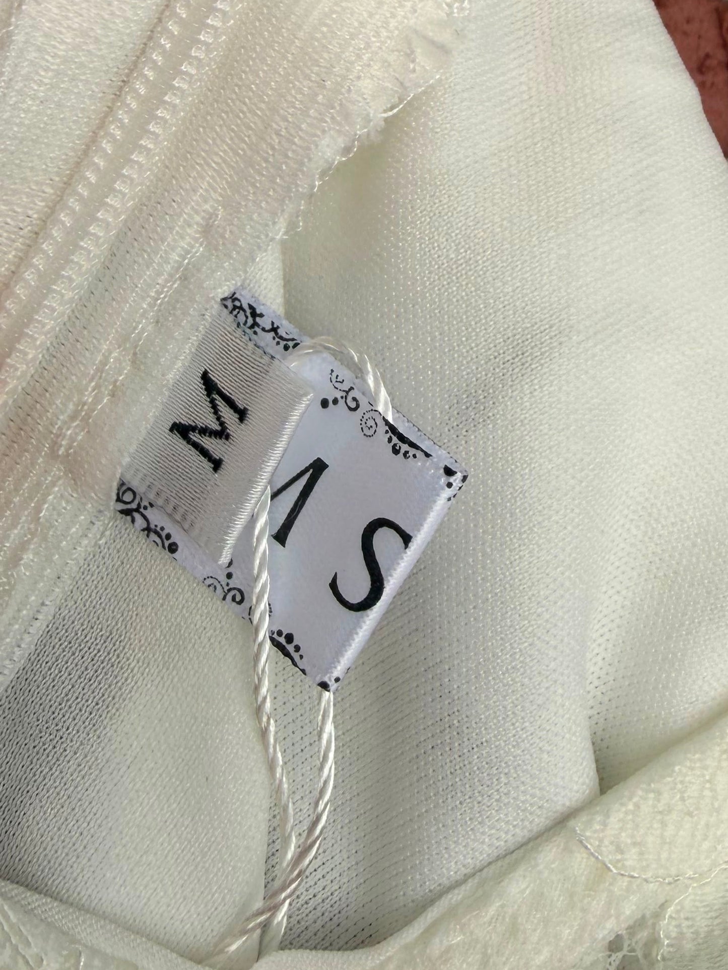 MSLG White Lace Dress