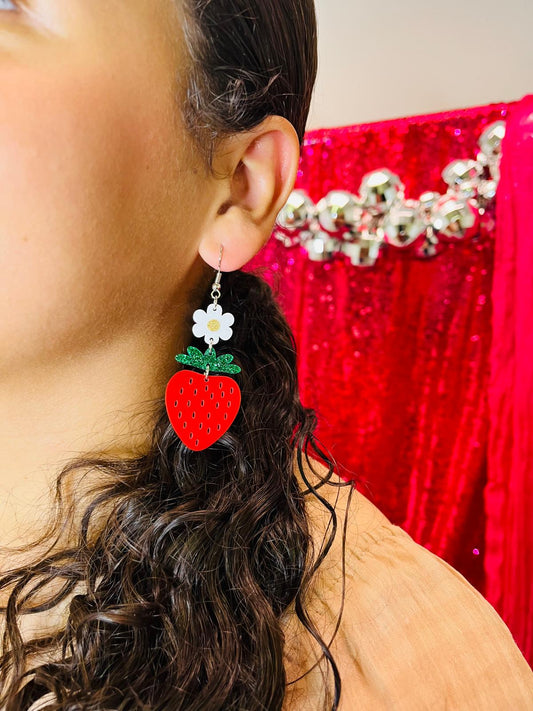 Strawberry Fields earrings