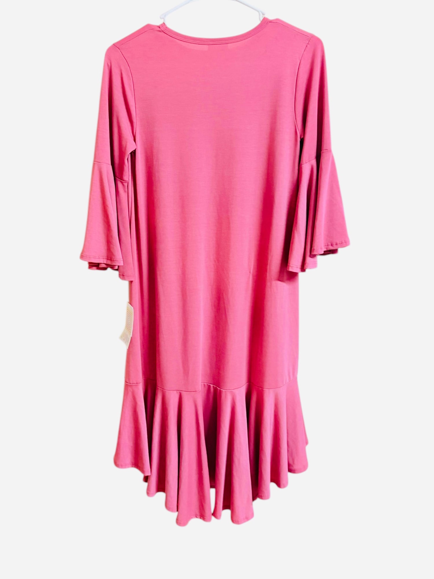 lularoe pink dress Jody Long Sleeve Peasant Dress lularoe