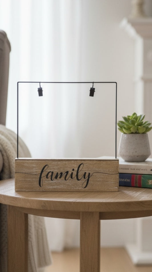 Family picture frame ￼