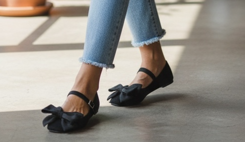 Black Bow Shoes step in to elegance