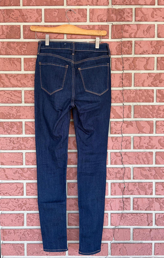 Old Navy Dark Wash Strawberry Skinny Jeans
