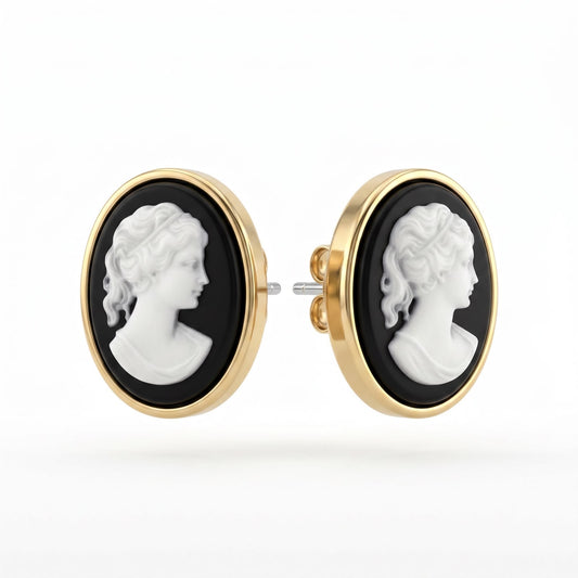 Cameo Earrings