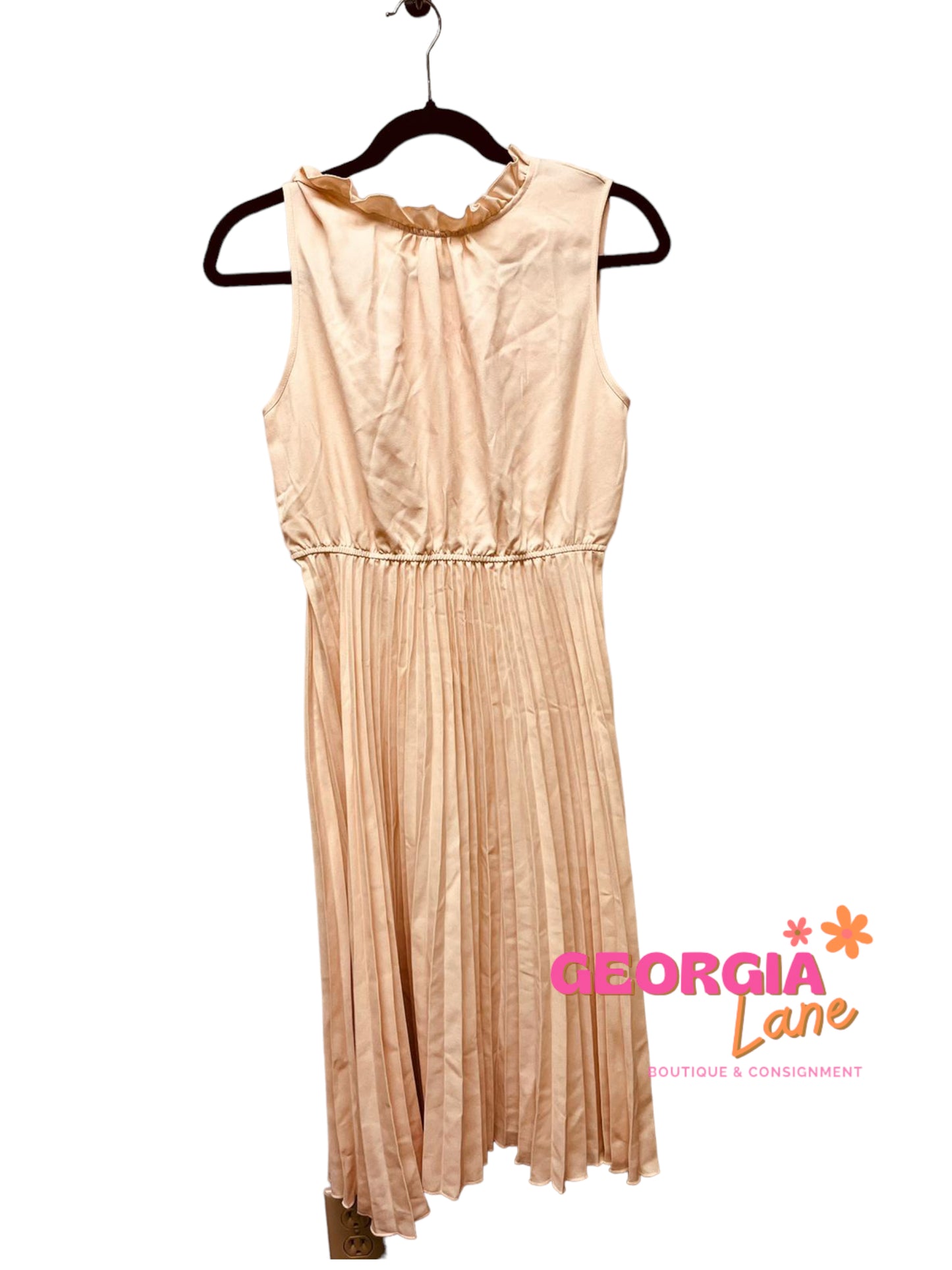 Boutique style stunning Gold shimmer dress