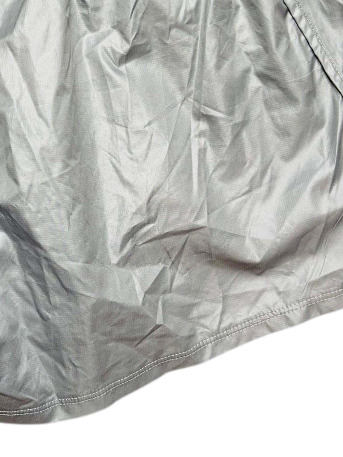 Nike silver running shorts