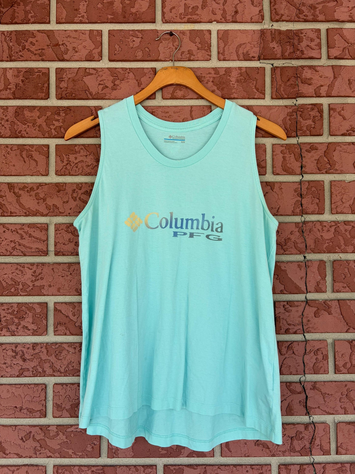 Columbia Teal Tank Top