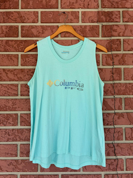 Columbia Teal Tank Top